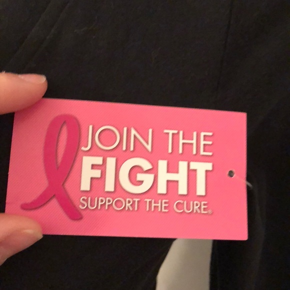 Support the cure pink embellished top small - Picture 3 of 5